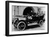 Chauffeur Charlie Keith at the Wheel of a Humber, C1907-null-Framed Photographic Print