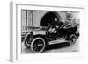 Chauffeur Charlie Keith at the Wheel of a Humber, C1907-null-Framed Photographic Print