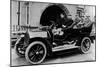 Chauffeur Charlie Keith at the Wheel of a Humber, C1907-null-Mounted Photographic Print