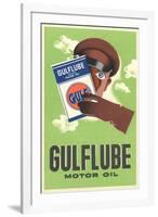 Chauffeur with Motor Oil-null-Framed Art Print