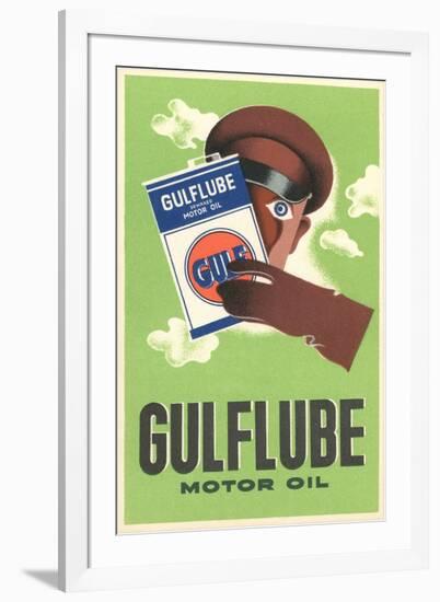 Chauffeur with Motor Oil-null-Framed Art Print