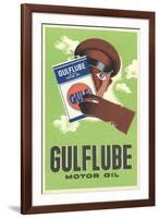 Chauffeur with Motor Oil-null-Framed Art Print