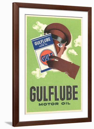 Chauffeur with Motor Oil-null-Framed Art Print