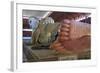 Chauk Htat Kyi Reclining Buddha, Yangon (Rangoon), Myanmar (Burma), Asia-Richard Cummins-Framed Photographic Print