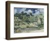 Chaumes de Cordeville à Auvers-sur-Oise-Vincent van Gogh-Framed Giclee Print