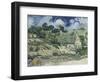 Chaumes de Cordeville à Auvers-sur-Oise-Vincent van Gogh-Framed Giclee Print