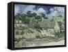 Chaumes de Cordeville à Auvers-sur-Oise-Vincent van Gogh-Framed Stretched Canvas