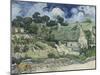 Chaumes de Cordeville à Auvers-sur-Oise-Vincent van Gogh-Mounted Giclee Print