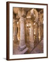 Chaumukha Temple, Ranakpur, Rajasthan, India, Asia-Ben Pipe-Framed Photographic Print