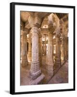 Chaumukha Temple, Ranakpur, Rajasthan, India, Asia-Ben Pipe-Framed Photographic Print