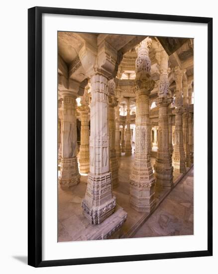 Chaumukha Temple, Ranakpur, Rajasthan, India, Asia-Ben Pipe-Framed Photographic Print