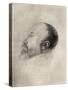 CHAUSSON Ernest drawing by-Odilon Redon-Stretched Canvas