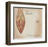 Chaussure II-E^ Serine-Framed Art Print