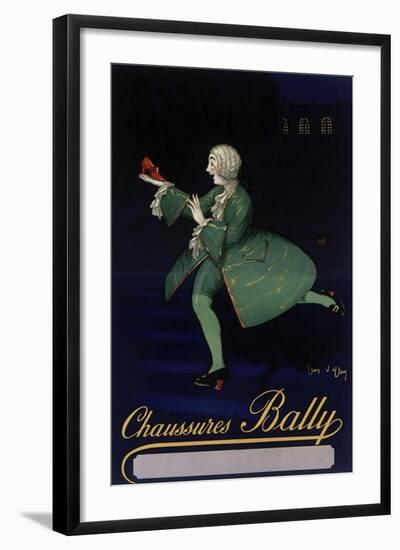 Chaussures Bally-null-Framed Giclee Print