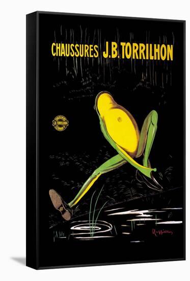 Chaussures J. B. Torrilhon-Leonetto Cappiello-Framed Stretched Canvas