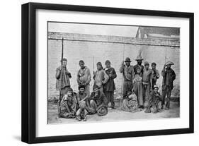 Chavantes (Xavant) Indians, São Paulo, Brazil, 1895-A Frisch-Framed Giclee Print