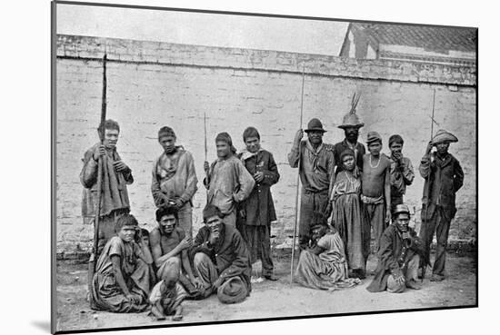 Chavantes (Xavant) Indians, São Paulo, Brazil, 1895-A Frisch-Mounted Giclee Print