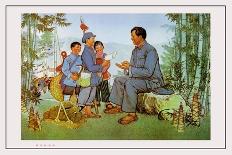 Relationship Between a Teacher and Pupil is as Close as Family-Che Ang-jin-Mounted Art Print