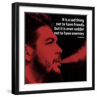 Che Guevara Quote iNspire 2 Motivational Plastic Sign-null-Framed Art Print