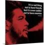 Che Guevara Quote iNspire 2 Motivational Plastic Sign-null-Mounted Art Print