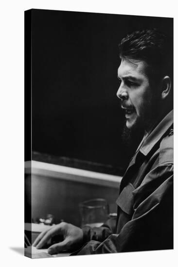 Che Guevara Speaking at the United Nations, Dec. 11, 1964-null-Stretched Canvas