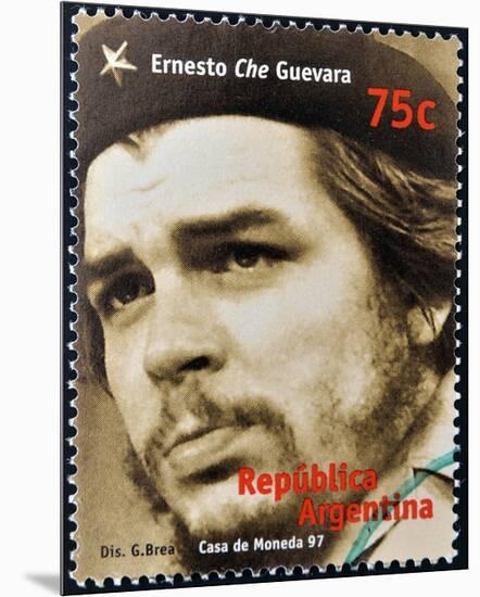 Che Guevara Stamp Argentina'97-null-Mounted Premium Giclee Print