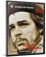 Che Guevara Stamp Argentina'97-null-Mounted Art Print