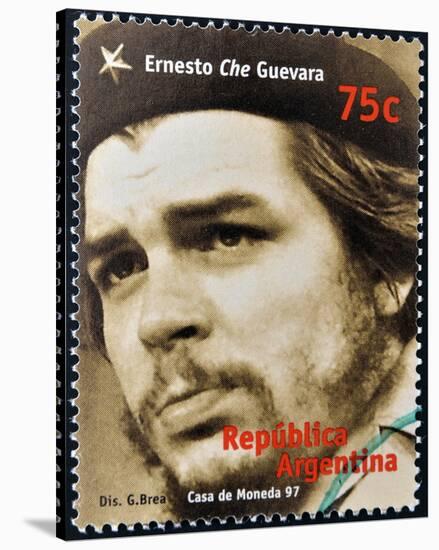 Che Guevara Stamp Argentina'97-null-Stretched Canvas