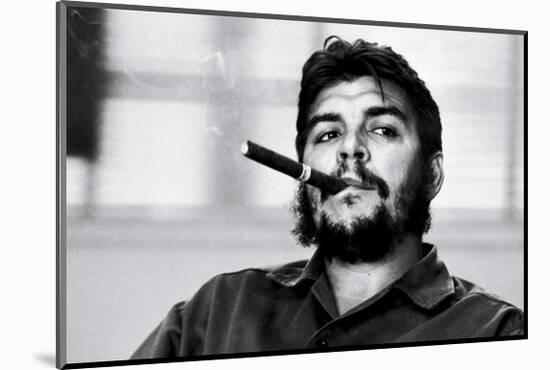 Che Guevara-Rene Burri-Mounted Art Print