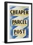 Cheaper Parcel Post-Barnett Freedman-Framed Art Print