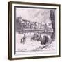 Cheapside Ad 1660-Herbert Railton-Framed Giclee Print