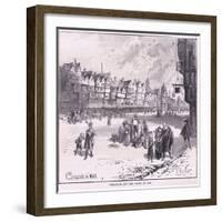 Cheapside Ad 1660-Herbert Railton-Framed Giclee Print