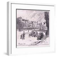 Cheapside Ad 1660-Herbert Railton-Framed Giclee Print