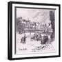 Cheapside Ad 1660-Herbert Railton-Framed Giclee Print