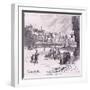 Cheapside Ad 1660-Herbert Railton-Framed Giclee Print