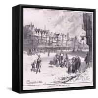 Cheapside Ad 1660-Herbert Railton-Framed Stretched Canvas