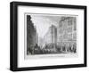 Cheapside, London, 1827-Thomas Hosmer Shepherd-Framed Giclee Print