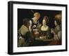 Cheat with c.1635-Georges de La Tour-Framed Giclee Print