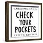 Check Your Pockets-Melissa Averinos-Framed Art Print