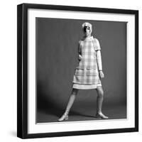 Checked Coat, 1960s-John French-Framed Giclee Print