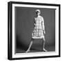 Checked Coat, 1960s-John French-Framed Giclee Print