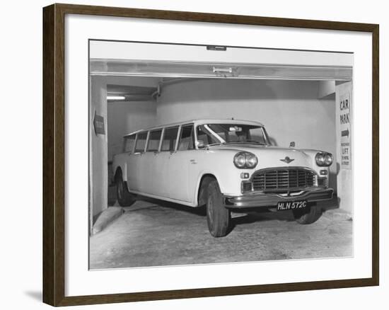 Checker Aerocar Automobile-null-Framed Photographic Print