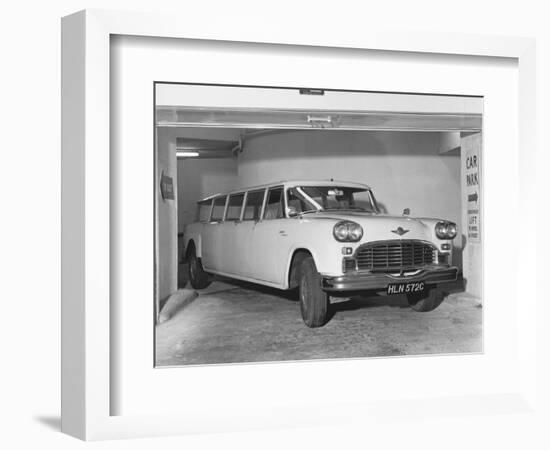 Checker Aerocar Automobile-null-Framed Photographic Print