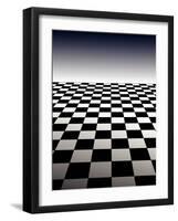 Checker Board Background-Isaac Marzioli-Framed Photographic Print