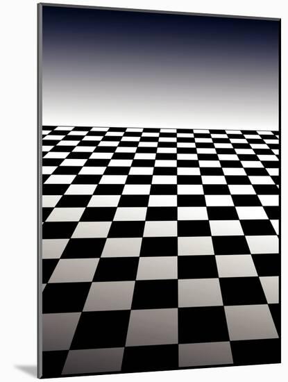 Checker Board Background-Isaac Marzioli-Mounted Photographic Print