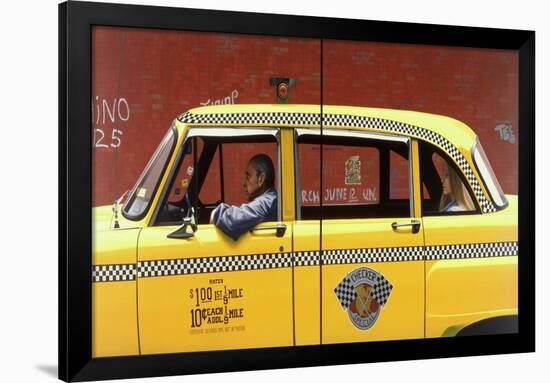 Checker Cab, 1983-Max Ferguson-Framed Premium Giclee Print