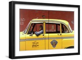 Checker Cab, 1983-Max Ferguson-Framed Giclee Print