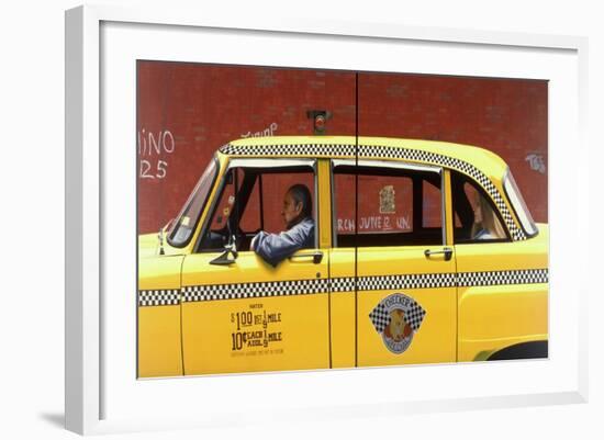 Checker Cab, 1983-Max Ferguson-Framed Giclee Print