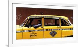 Checker Cab-Max Ferguson-Framed Art Print