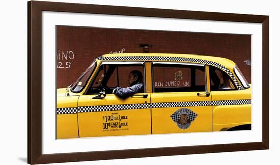 Checker Cab-Max Ferguson-Framed Art Print